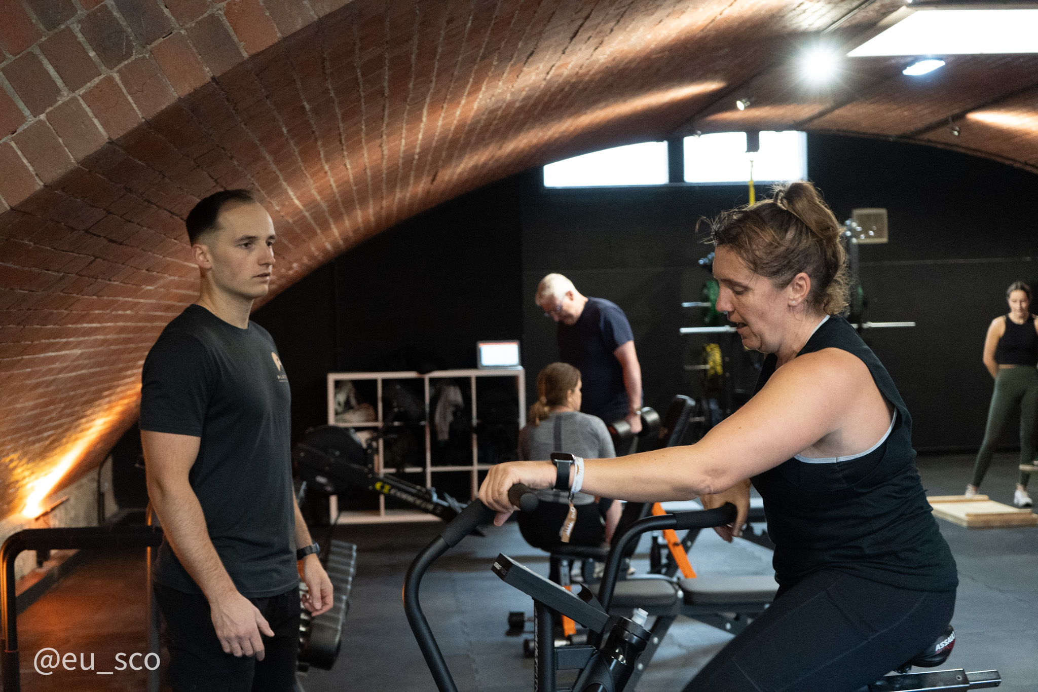 FCC tutors coaching at Platform Health & Fitness, Edinburgh